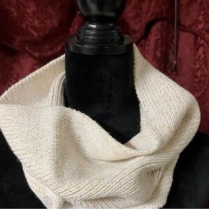 🔥 5/$25 NWOT Infinity Scarf / Neck Warmer Ivory Color
